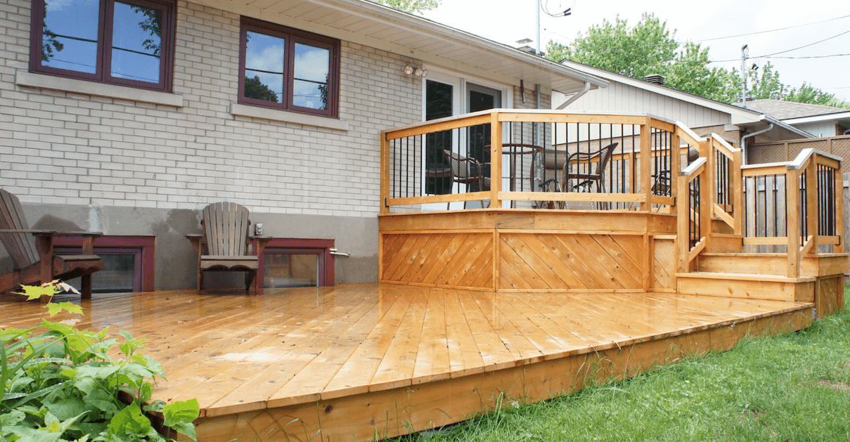 multi-level deck