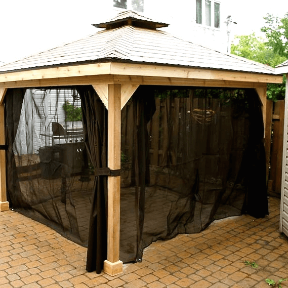 Finished gazebo