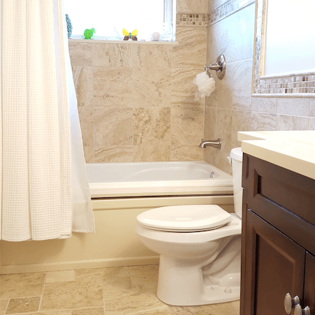 Custome bathroom tile