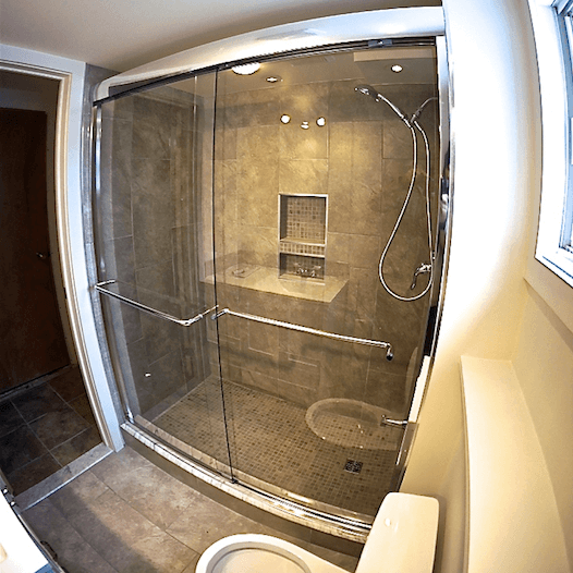 Custom bathroom storage